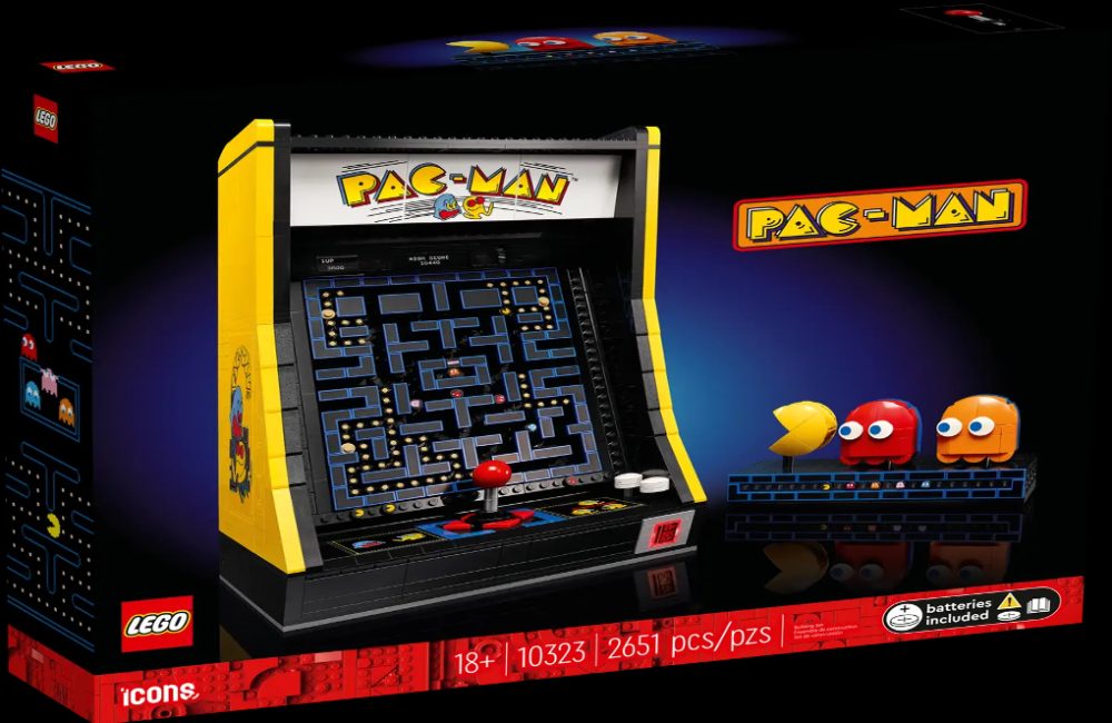 LEGO dropt iconische Pac-Man arcade kast 14
