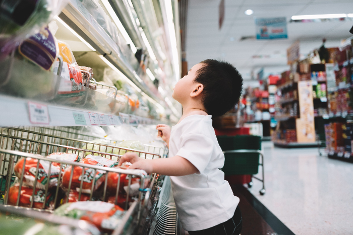 krijsend kind in de supermarkt tips